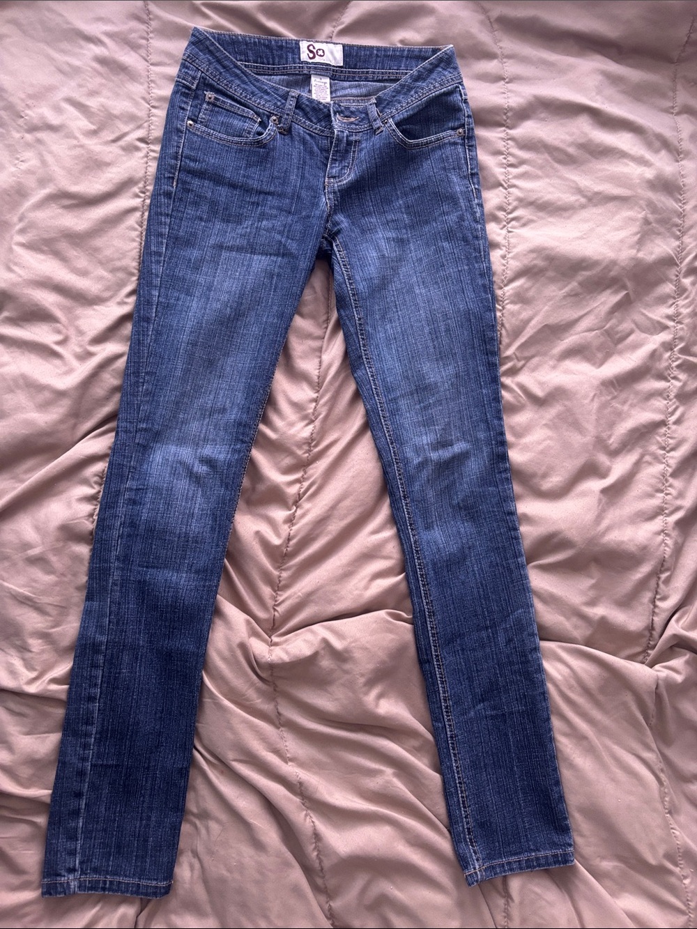 SO Vintage Low Waist Skinny Jeans